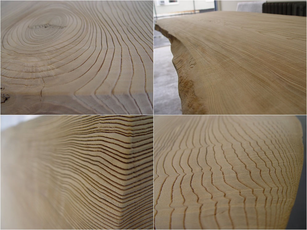 структура древесины после пескоструйной обработки  